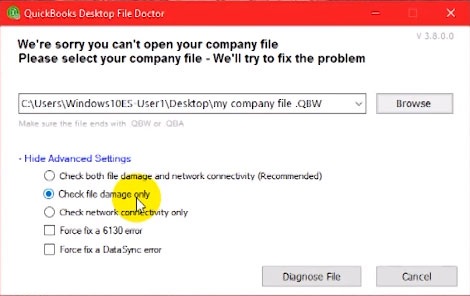 QuickBooks-File-Doctor-Check-Damage-File