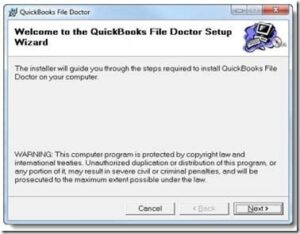 QuickBooks File Doctor-Setup Wizard
