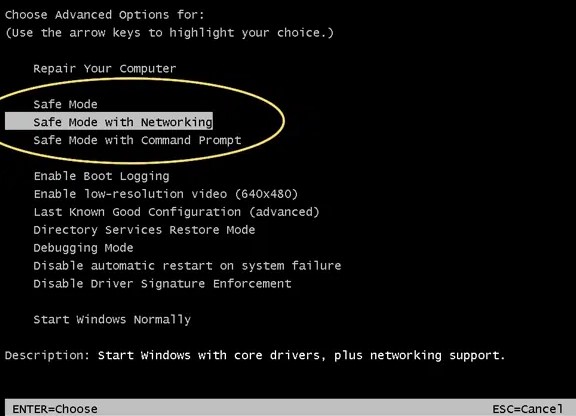 Restart and Troubleshoot in Safe Mode