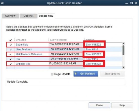 Update the QuickBooks desktop application