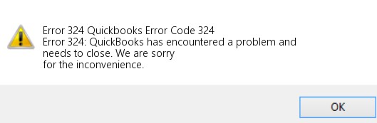 What is QuickBooks Error 324