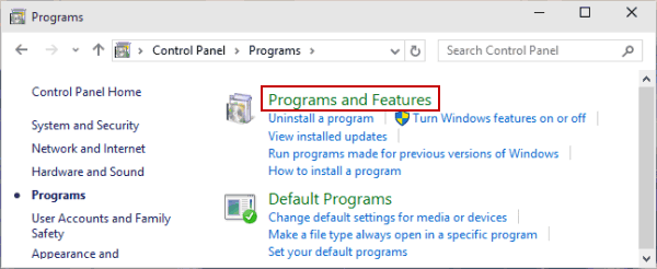 open-programs-and-features-in-control-panel