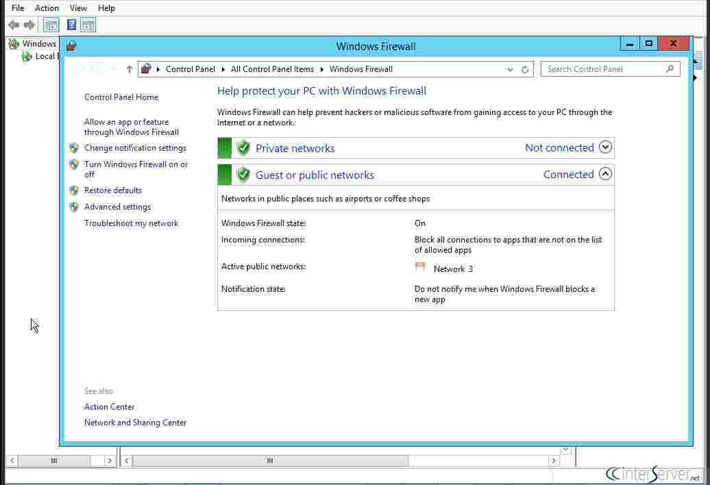 Configure-the-firewall-ports-settings