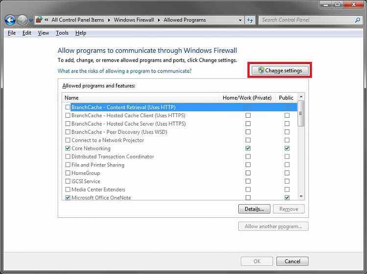 Create exceptions in system’s firewall1-compressed