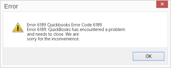 Quickbooks Error 6189 and 816: Signs and Symptoms 
