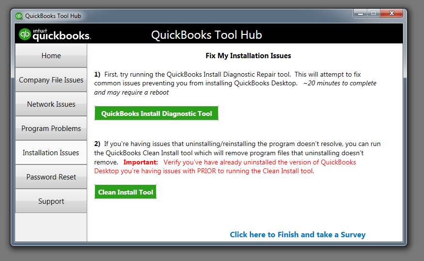 Download and Install QuickBooks Company File Diagnostic Tool (For Single Users Only)