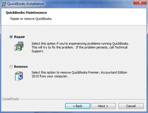 Repair QuickBooks