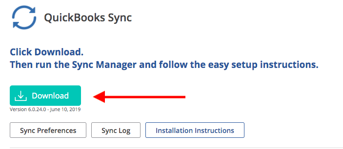 quickbooks sync manager error