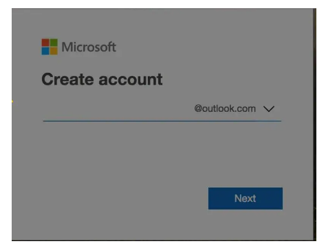 New Microsoft outlook email profile