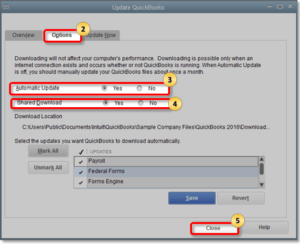 Update-QuickBooks Automatically