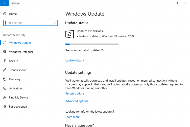 Update Windows