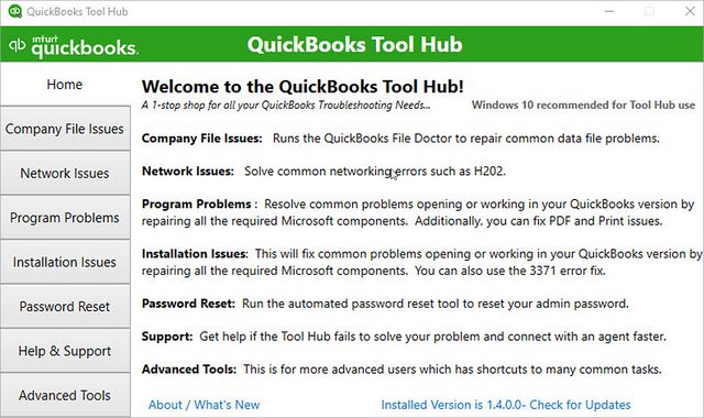 Fixing  Quickbooks Update Error 15270 Through Quickbooks Tool Hub
