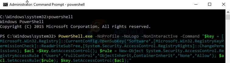 Allowing the Use of PowerShell Script