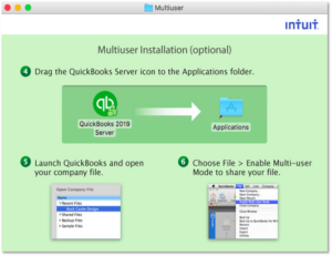 Configure multiuser account in QuickBooks