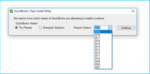 Use Clean Install Utility QuickBooks