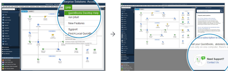 Contact Quickbooks Enterprise Support