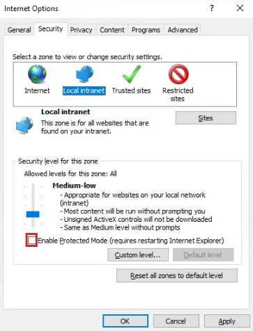 Check and Configure your Internet Connection