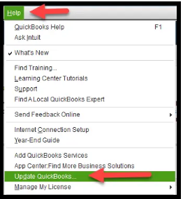Update QuickBooks software