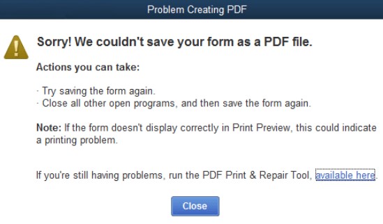 What are QuickBooks Printing Problems