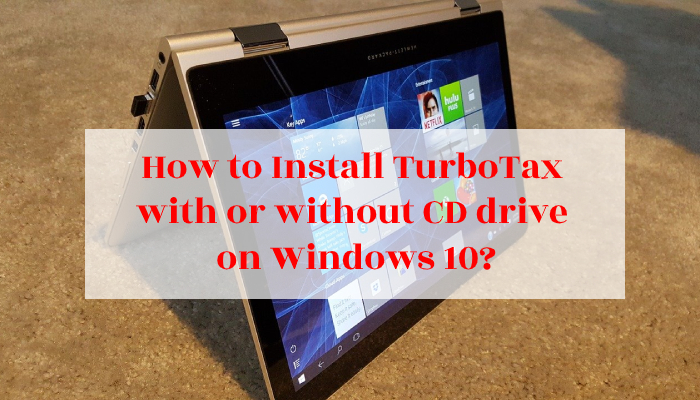 install turbotax on Windows 10
