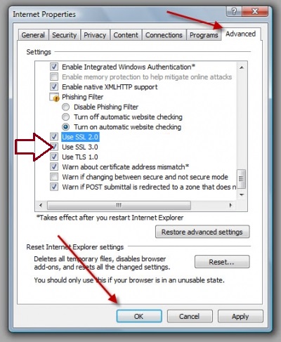 QuickBooks error 12057 : Internet Security Protocols