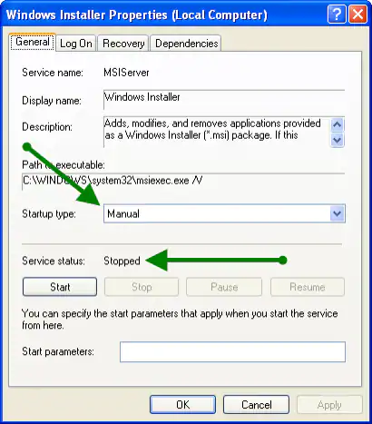 Windows Installer Properties