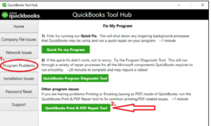 quickbooks not printing: Quickbooks print and pdf repair tool