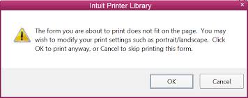 quickbooks printing issues: Types of printing issues