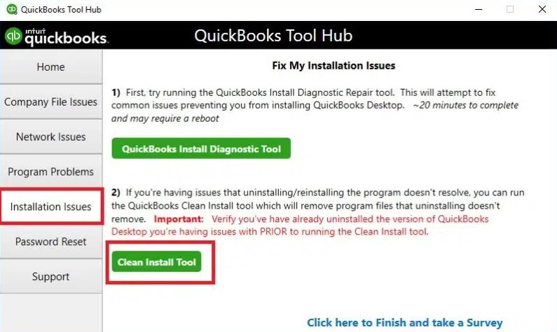 Clean Install QuickBooks Desktop