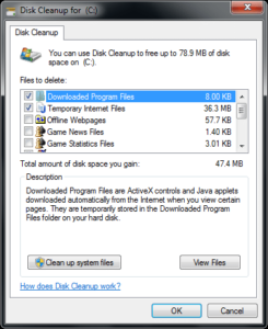 Run-disk-cleanup