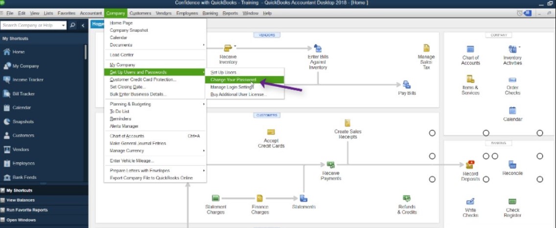 How To Reset QuickBooks Password