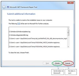 fix .Net framework file