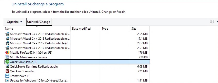 Uninstall and Install QuickBooks software