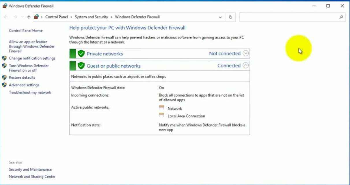 Adjust Firewall Settings or Antivirus System settings on local system so as to eliminate QBCFMonitorService not running