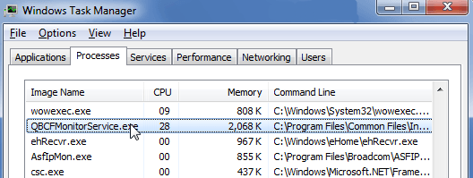 WHAT IS QBCFMONITORSERVICE KEEPS STOPPING ISSUE?