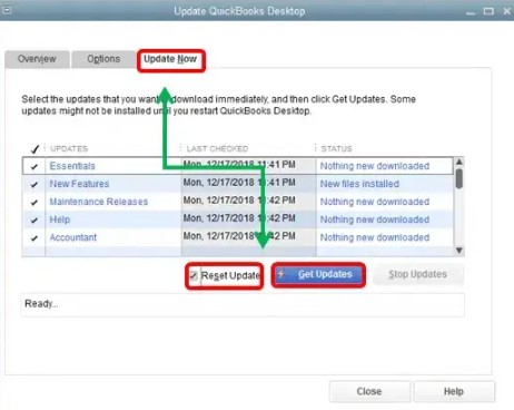 QuickBooks Application Updation