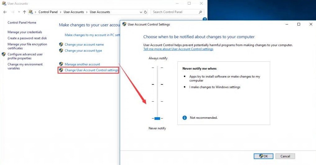 Configuring User Account Settings