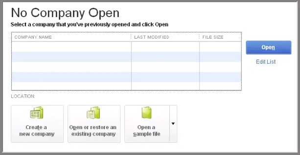 Copy the business file to your Desktop