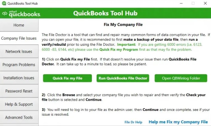 Downloading QuickBooks Tool Hub