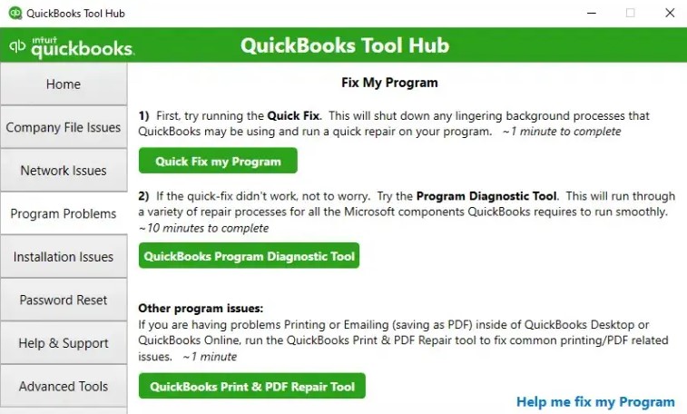 Install and download QB Tool Hub