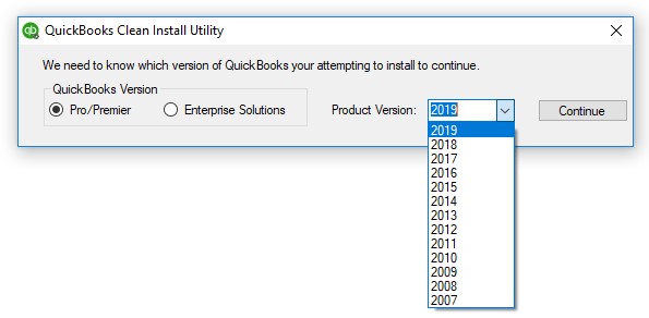 Clean install QuickBooks