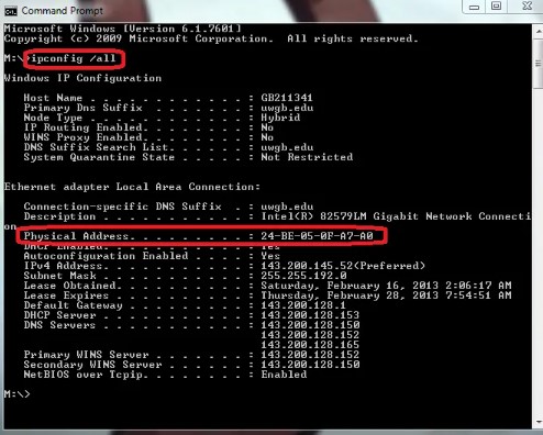 Clear DNS cache