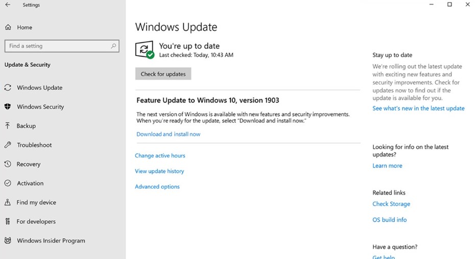 Update Windows