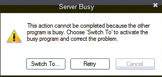 What Does QuickBooks Server Busy Error Mean