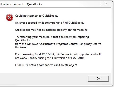 What Is QuickBooks Error 429