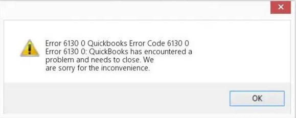 What Is QuickBooks Error 6130