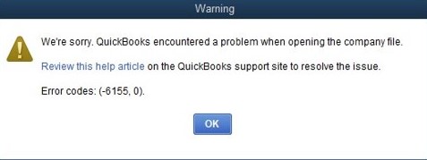 What Is QuickBooks Error 6155