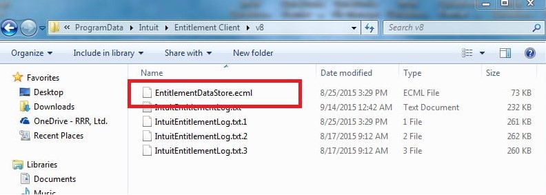 entitlementDataStore.ecml