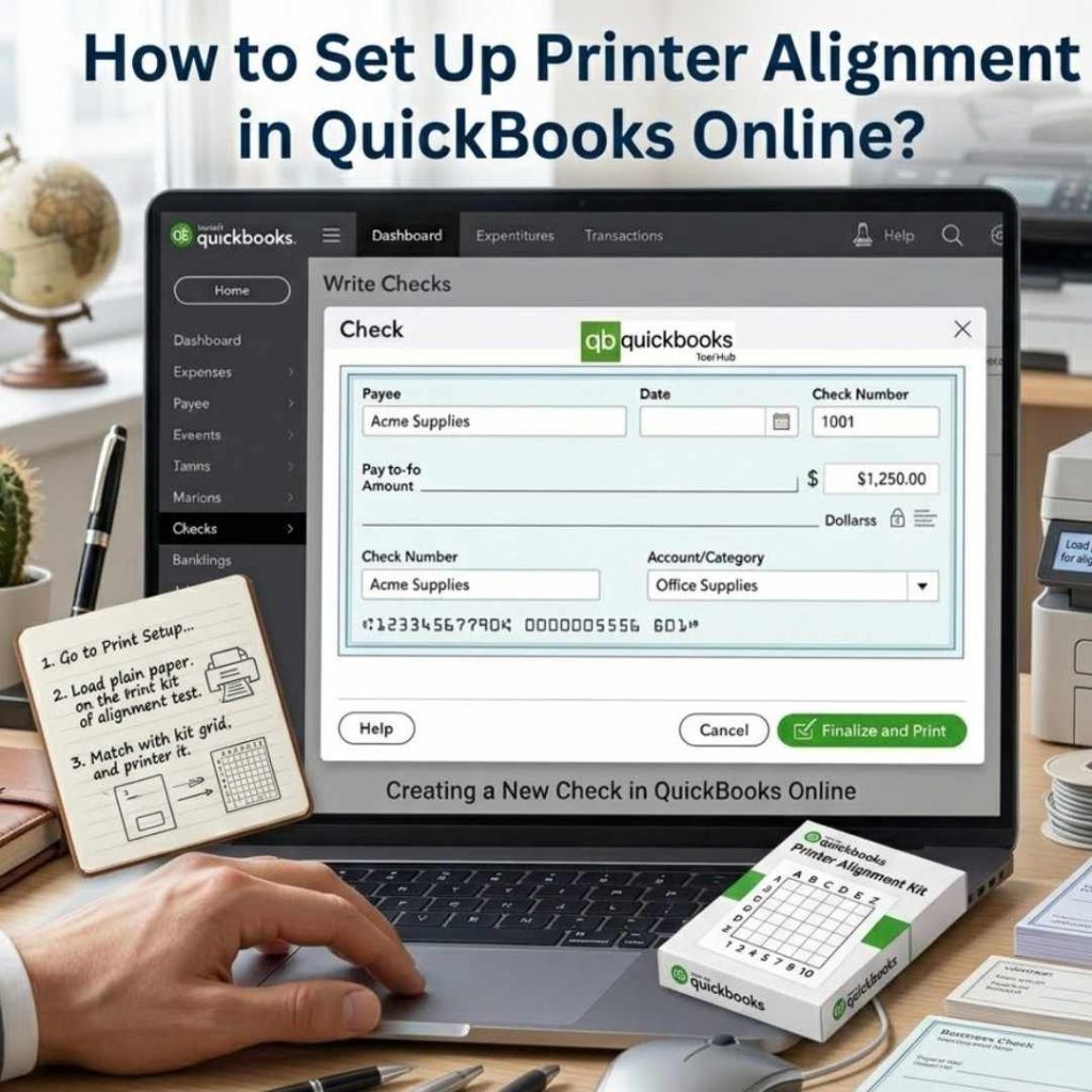 Print Checks in QuickBooks Online