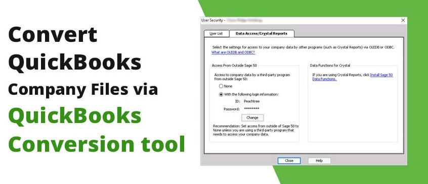 Convert Quicken to QuickBooks Conversion Tool
